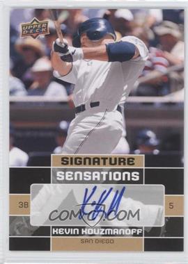 2010 Upper Deck - Signature Sensations #SS-KK - Kevin Kouzmanoff