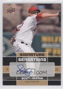 2010 Upper Deck - Signature Sensations #SS-SK - Scott Kazmir