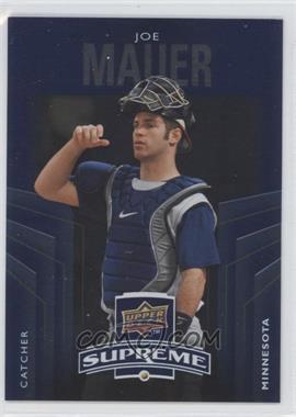 2010 Upper Deck - Supreme - Blue #S-27 - Joe Mauer