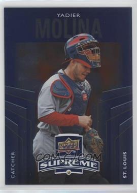 2010 Upper Deck - Supreme - Blue #S-41 - Yadier Molina