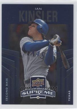 2010 Upper Deck - Supreme - Blue #S-46 - Ian Kinsler