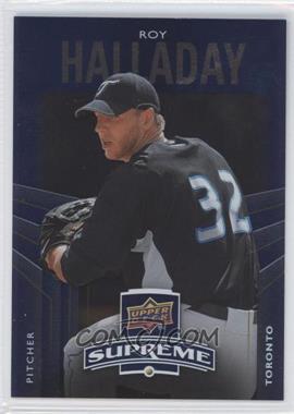 2010 Upper Deck - Supreme - Blue #S-49 - Roy Halladay