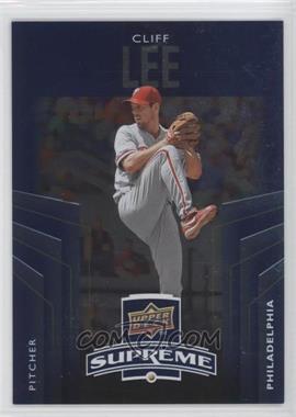 2010 Upper Deck - Supreme - Blue #S-85 - Cliff Lee