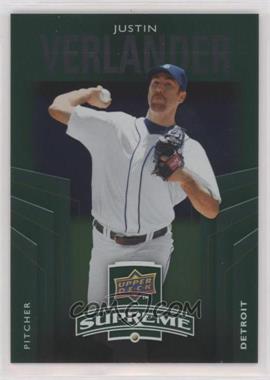 2010 Upper Deck - Supreme - Green #S-18 - Justin Verlander