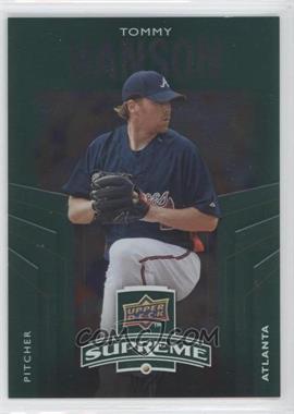 2010 Upper Deck - Supreme - Green #S-3 - Tommy Hanson