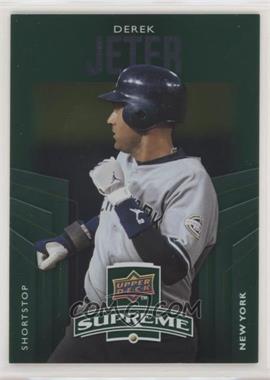 2010 Upper Deck - Supreme - Green #S-31 - Derek Jeter