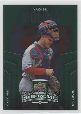 2010 Upper Deck - Supreme - Green #S-41 - Yadier Molina