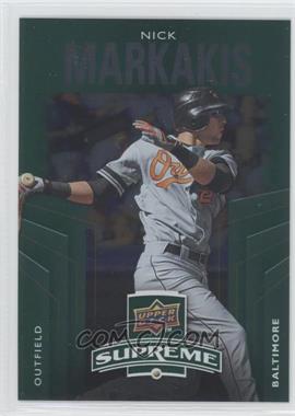 2010 Upper Deck - Supreme - Green #S-54 - Nick Markakis