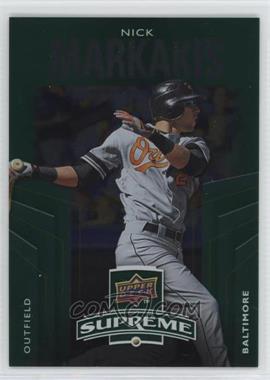 2010 Upper Deck - Supreme - Green #S-54 - Nick Markakis