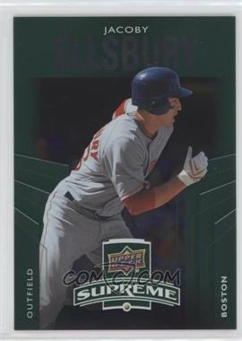 2010 Upper Deck - Supreme - Green #S-56 - Jacoby Ellsbury