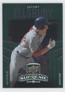 2010 Upper Deck - Supreme - Green #S-56 - Jacoby Ellsbury