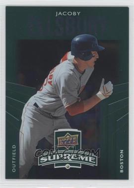 2010 Upper Deck - Supreme - Green #S-56 - Jacoby Ellsbury