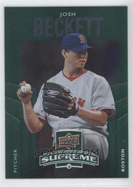 2010 Upper Deck - Supreme - Green #S-58 - Josh Beckett