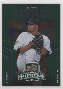 2010 Upper Deck - Supreme - Green #S-79 - Johan Santana