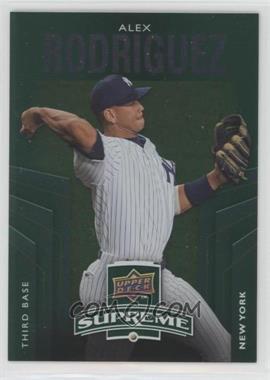 2010 Upper Deck - Supreme - Green #S-84 - Alex Rodriguez