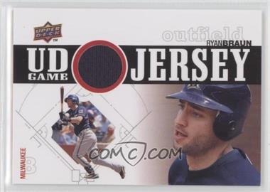 2010 Upper Deck - UD Game Jersey #UDGJ-BR - Ryan Braun