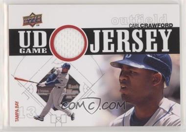 2010 Upper Deck - UD Game Jersey #UDGJ-CR - Carl Crawford