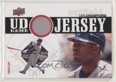 2010 Upper Deck - UD Game Jersey #UDGJ-CR - Carl Crawford