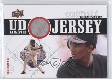 2010 Upper Deck - UD Game Jersey #UDGJ-EV - Eugenio Velez