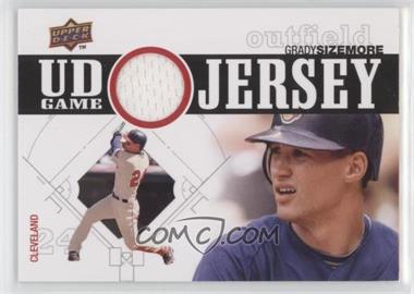 2010 Upper Deck - UD Game Jersey #UDGJ-GS - Grady Sizemore [EX to NM]