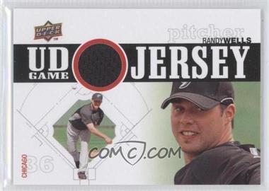 2010 Upper Deck - UD Game Jersey #UDGJ-RW - Randy Wells