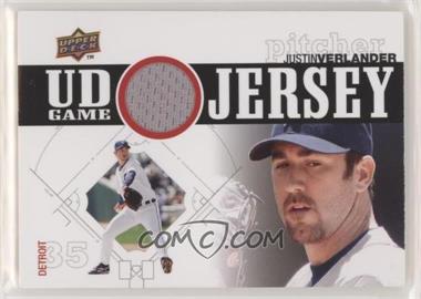 2010 Upper Deck - UD Game Jersey #UDGJ-VE - Justin Verlander