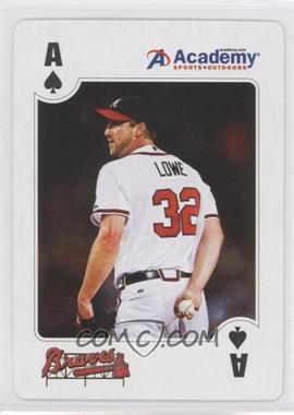 2011 Academy Sports & Outdoors Atlanta Braves Playing Cards - Stadium Giveaway [Base] #AS - Derek Lowe