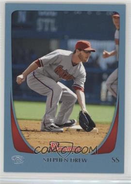 2011 Bowman - [Base] - Blue #100 - Stephen Drew /500