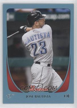 2011 Bowman - [Base] - Blue #136 - Jose Bautista /500