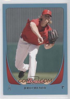 2011 Bowman - [Base] - Blue #158 - Jered Weaver /500