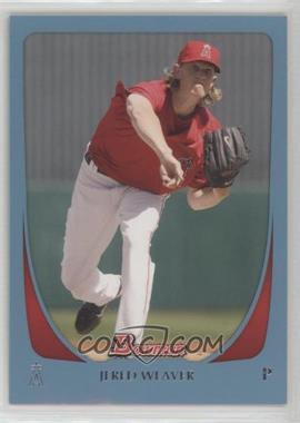 2011 Bowman - [Base] - Blue #158 - Jered Weaver /500