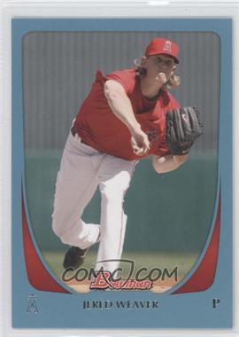 2011 Bowman - [Base] - Blue #158 - Jered Weaver /500