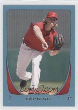 2011 Bowman - [Base] - Blue #158 - Jered Weaver /500