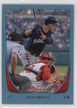 2011 Bowman - [Base] - Blue #175 - Ryan Braun /500