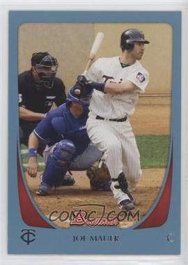 2011 Bowman - [Base] - Blue #35 - Joe Mauer /500