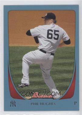 2011 Bowman - [Base] - Blue #71 - Phil Hughes /500