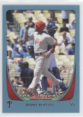 2011 Bowman - [Base] - Blue #80 - Jimmy Rollins /500