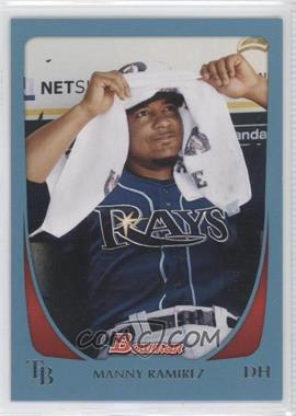 2011 Bowman - [Base] - Blue #90 - Manny Ramirez /500