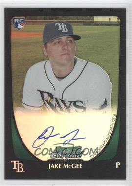 2011 Bowman - [Base] - Chrome Refractor Rookie Autographs #191 - Jake McGee /500