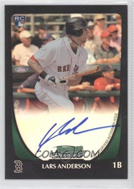 2011 Bowman - [Base] - Chrome Refractor Rookie Autographs #192 - Lars Anderson /500