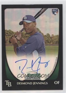 2011 Bowman - [Base] - Chrome Refractor Rookie Autographs #203 - Desmond Jennings /500