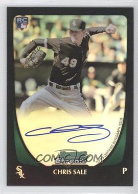 2011 Bowman - [Base] - Chrome Refractor Rookie Autographs #220 - Chris Sale /500