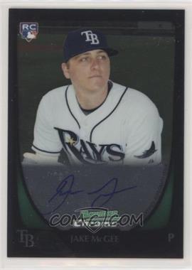 2011 Bowman - [Base] - Chrome Rookie Autographs #191 - Jake McGee