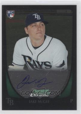 2011 Bowman - [Base] - Chrome Rookie Autographs #191 - Jake McGee