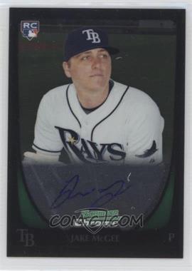 2011 Bowman - [Base] - Chrome Rookie Autographs #191 - Jake McGee