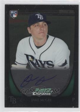 2011 Bowman - [Base] - Chrome Rookie Autographs #191 - Jake McGee