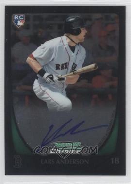 2011 Bowman - [Base] - Chrome Rookie Autographs #192 - Lars Anderson