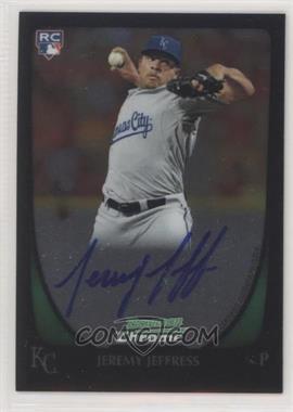 2011 Bowman - [Base] - Chrome Rookie Autographs #195 - Jeremy Jeffress