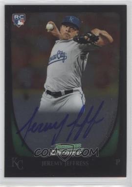 2011 Bowman - [Base] - Chrome Rookie Autographs #195 - Jeremy Jeffress