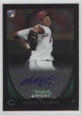 2011 Bowman - [Base] - Chrome Rookie Autographs #197 - Aroldis Chapman